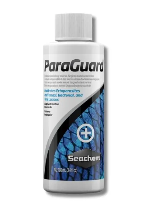 محلول همه کاره درمانی آبزیان سیچم ParaGuard (100میلی‌لیتر)