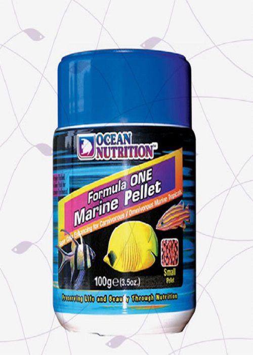 غذای ماهی فرمول ۱ اوشن نوتریشن(وزن 100 گرم)